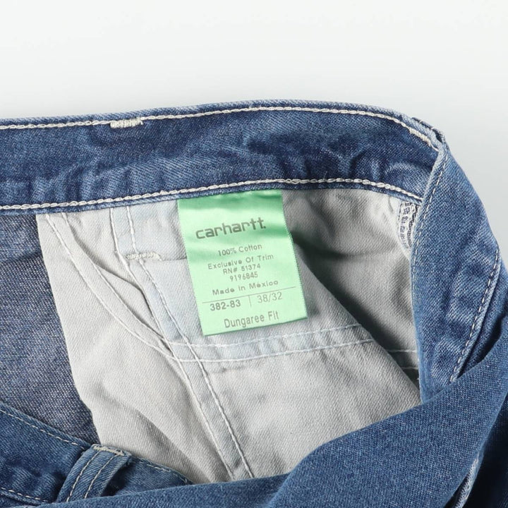 Carhartt Dungaree Fit Denim Painter Pants, Men's, W37 equivalent cotton blue type Vintage Second Hand