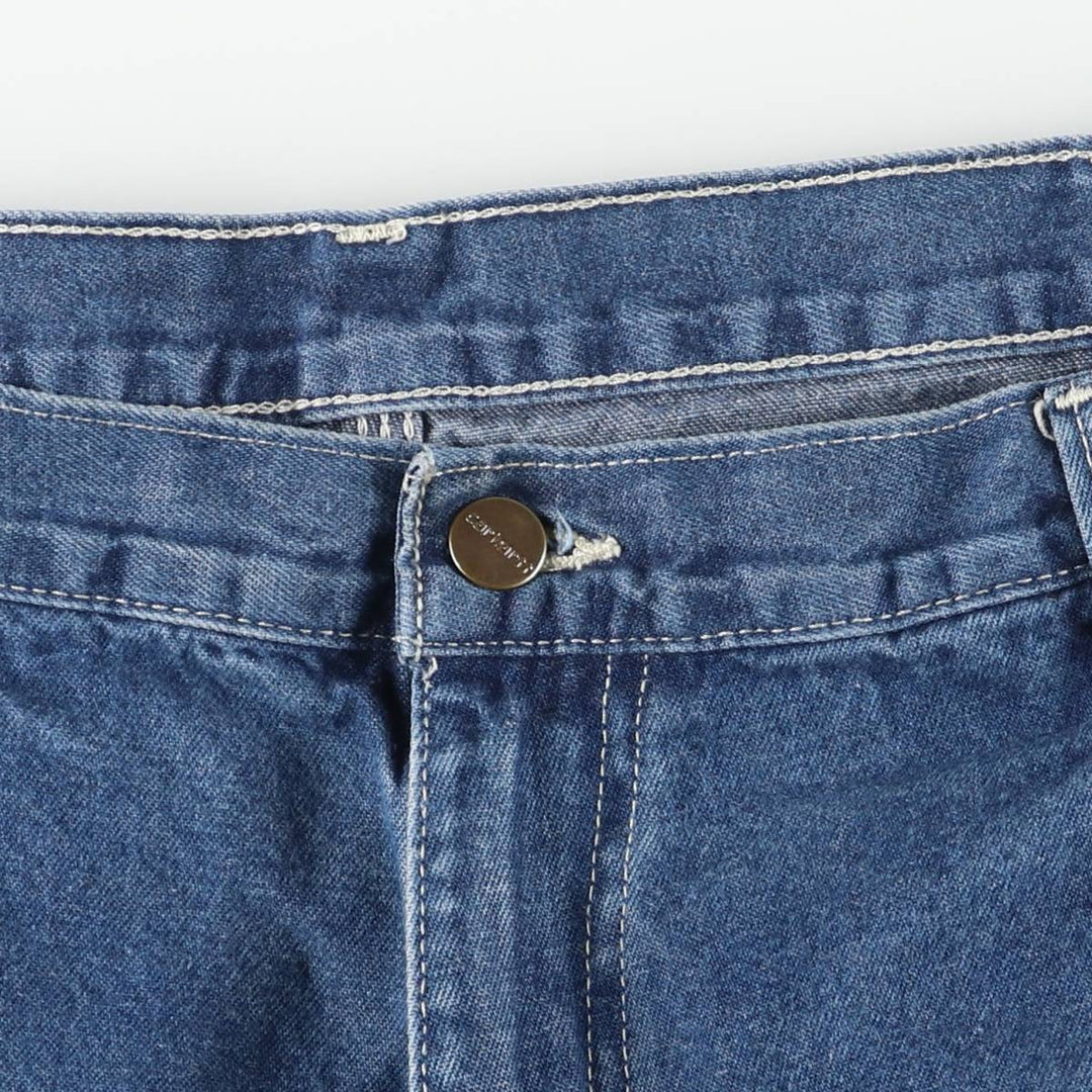 Carhartt Dungaree Fit Denim Painter Pants, Men's, W37 equivalent cotton blue type Vintage Second Hand