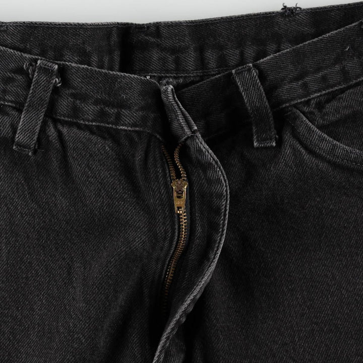 90s-00'S Dickies denim painter pants, men's size W33 (approx.), vintage. unclear black type Vintage Second Hand