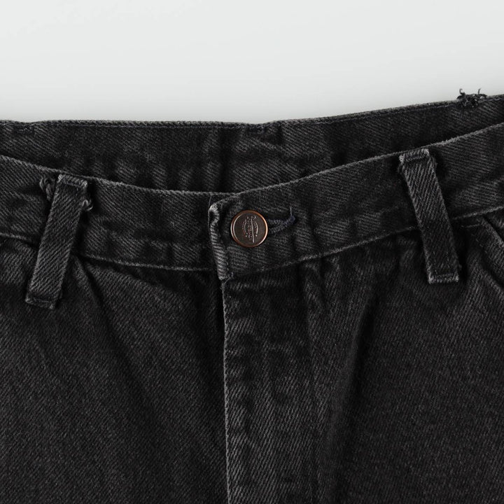 90s-00'S Dickies denim painter pants, men's size W33 (approx.), vintage. unclear black type Vintage Second Hand