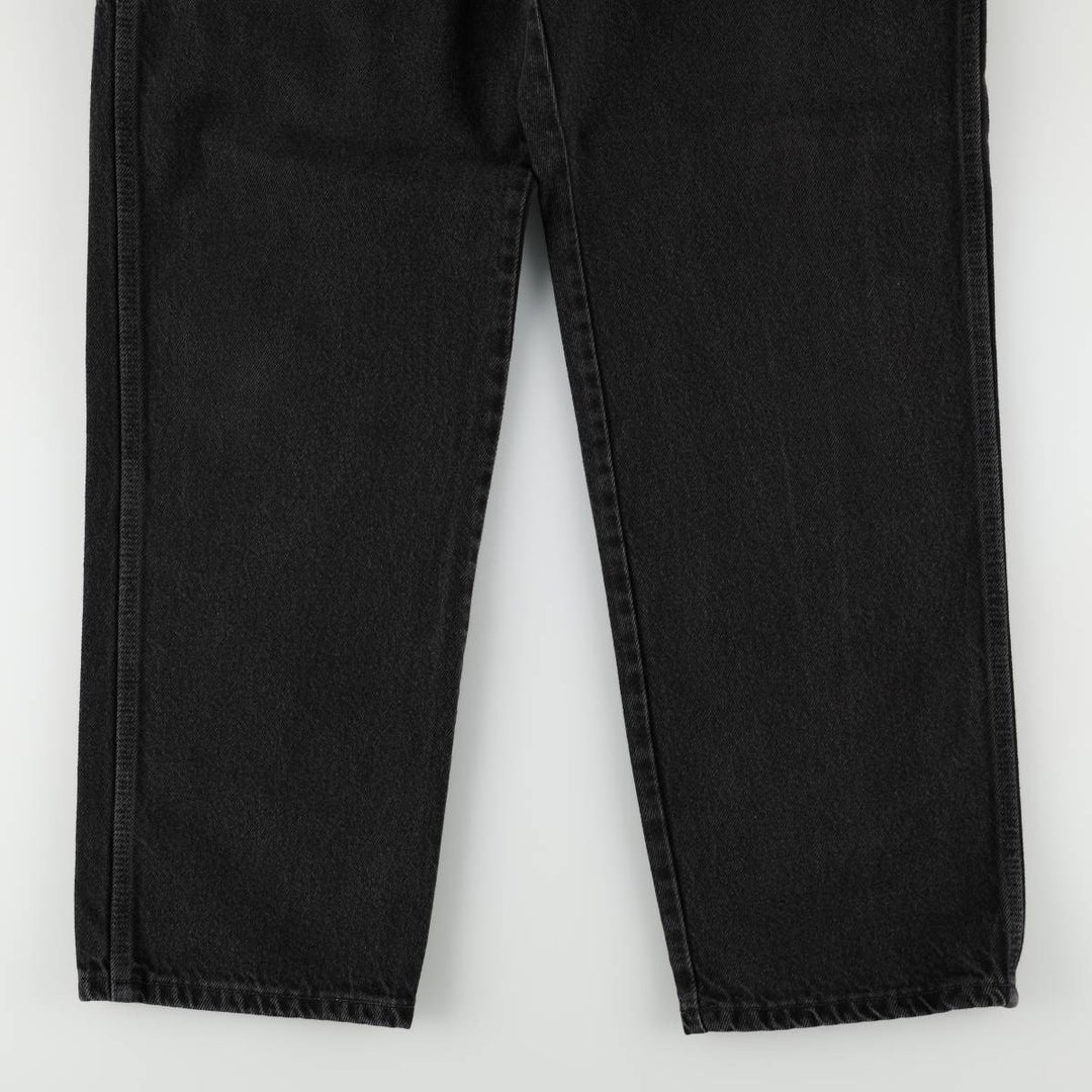 90s-00'S Dickies denim painter pants, men's size W33 (approx.), vintage. unclear black type Vintage Second Hand