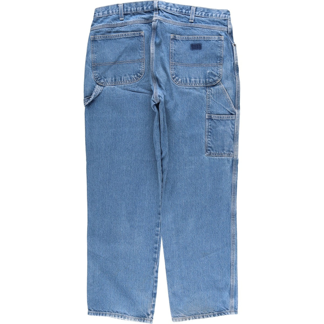 Dickies denim painter pants for men, equivalent to W39 cotton blue type Vintage Second Hand