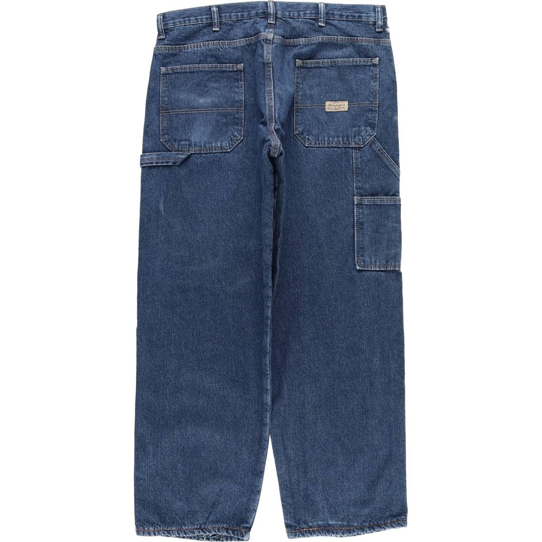 Wrangler Denim Painter Pants for Men, W36 cotton blue type Vintage Second Hand