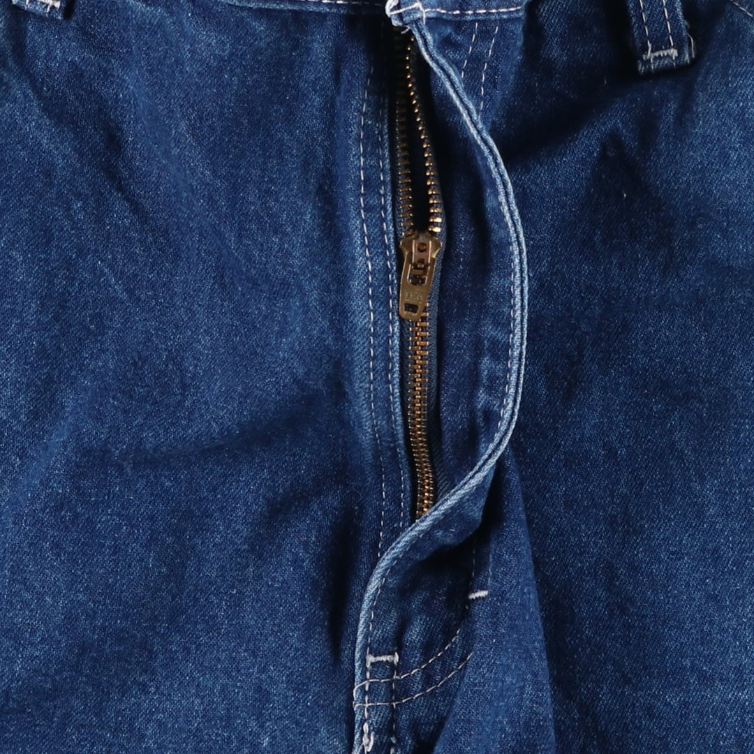 Dickies denim painter pants for men, equivalent to W34 cotton blue type Vintage Second Hand