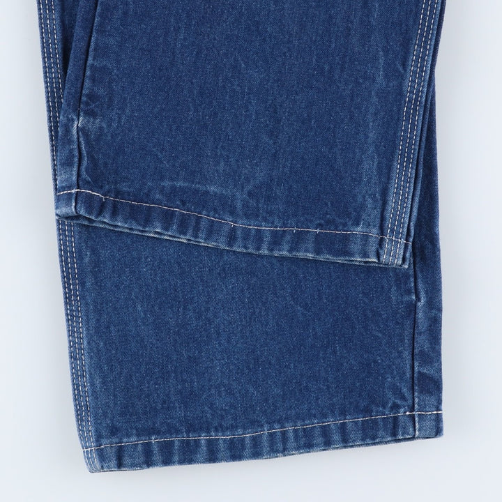Dickies denim painter pants for men, equivalent to W34 cotton blue type Vintage Second Hand