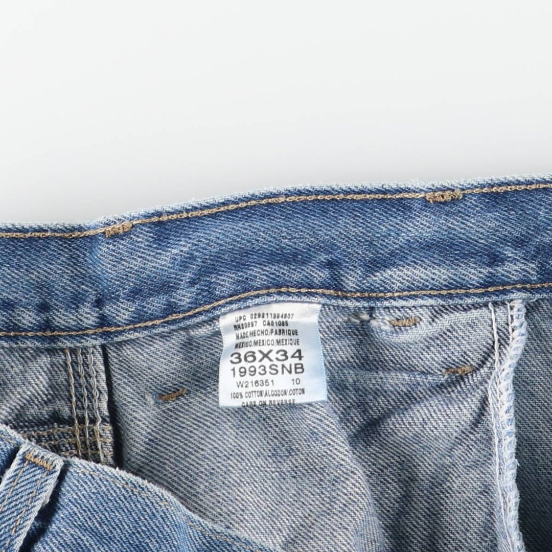 Dickies denim painter pants for men, equivalent to W35 cotton blue type Vintage Second Hand