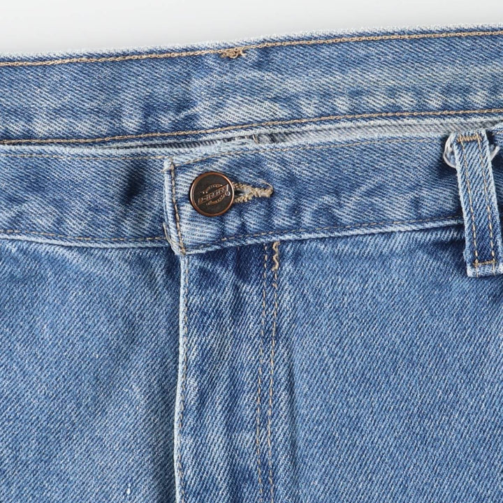 Dickies denim painter pants for men, equivalent to W35 cotton blue type Vintage Second Hand