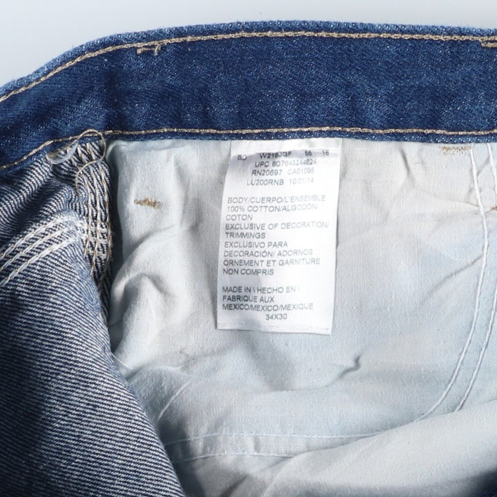 Dickies denim painter pants for men, equivalent to W34 cotton blue type Vintage Second Hand