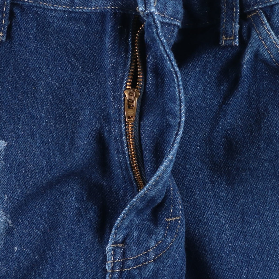 Dickies denim painter pants for men, equivalent to W34 cotton blue type Vintage Second Hand