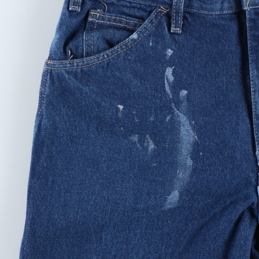 Dickies denim painter pants for men, equivalent to W34 cotton blue type Vintage Second Hand