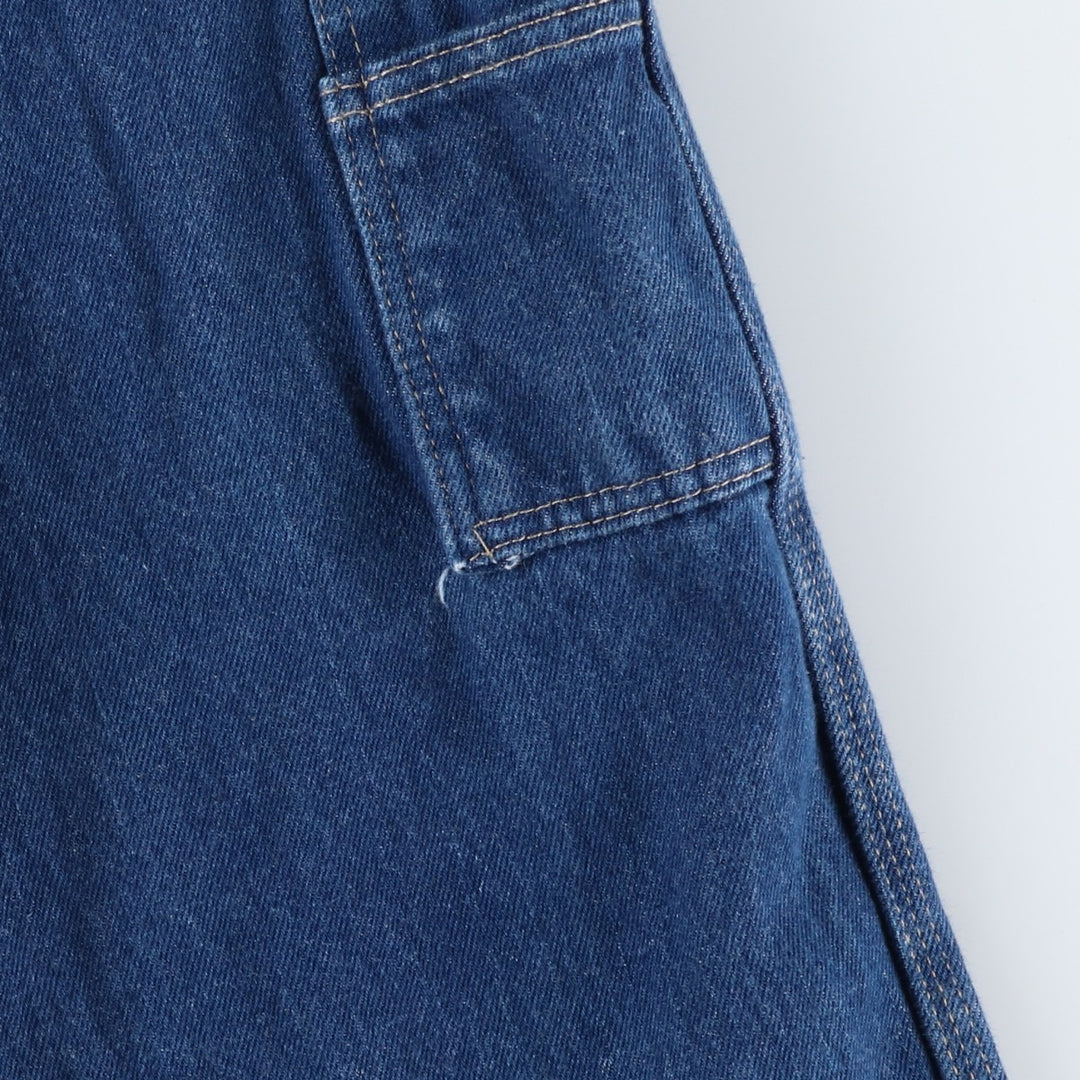 Dickies denim painter pants for men, equivalent to W34 cotton blue type Vintage Second Hand