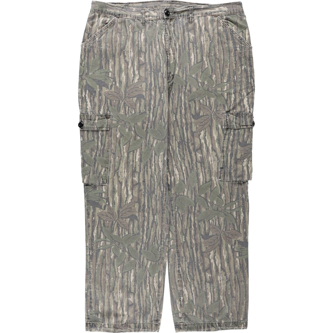 90'S Liberty camouflage pattern Realtree camo ripstop cargo pants, made in USA, men's size W39 equivalent, vintage. cotton Khaki type Vintage Second Hand