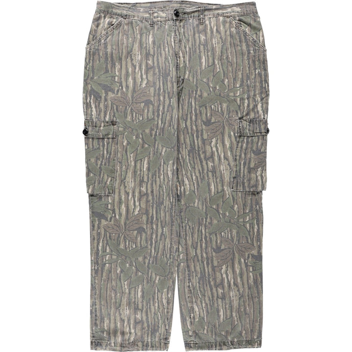 90'S Liberty camouflage pattern Realtree camo ripstop cargo pants, made in USA, men's size W39 equivalent, vintage. cotton Khaki type Vintage Second Hand
