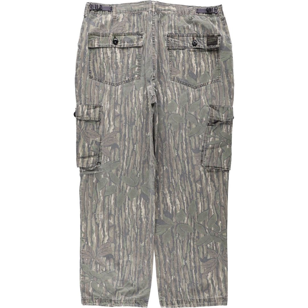 90'S Liberty camouflage pattern Realtree camo ripstop cargo pants, made in USA, men's size W39 equivalent, vintage. cotton Khaki type Vintage Second Hand