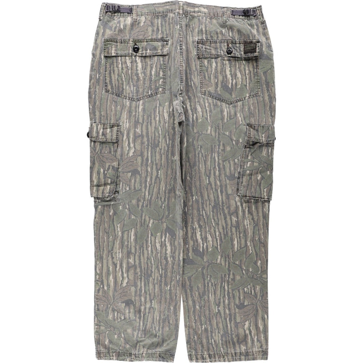 90'S Liberty camouflage pattern Realtree camo ripstop cargo pants, made in USA, men's size W39 equivalent, vintage. cotton Khaki type Vintage Second Hand