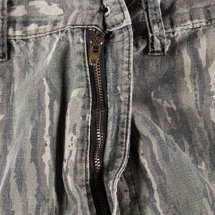 90'S Liberty camouflage pattern Realtree camo ripstop cargo pants, made in USA, men's size W39 equivalent, vintage. cotton Khaki type Vintage Second Hand