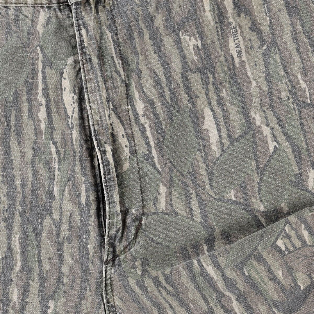 90'S Liberty camouflage pattern Realtree camo ripstop cargo pants, made in USA, men's size W39 equivalent, vintage. cotton Khaki type Vintage Second Hand