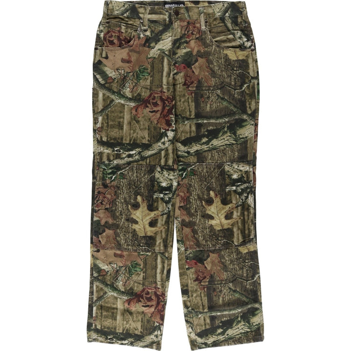 Mossy Oak Break-Up Infinity Realtree Camo Denim Pants, Men's, Size W34 cotton multicolor Vintage Second Hand