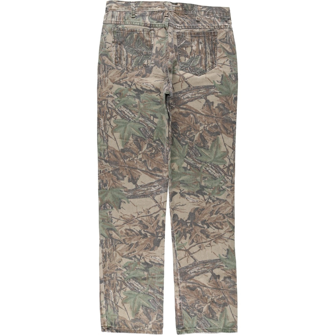 Realtree Camo Denim Pants Men's Size W35 unclear multicolor Vintage Second Hand