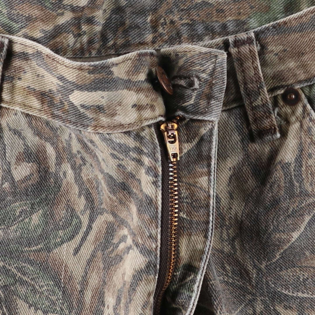 Realtree Camo Denim Pants Men's Size W35 unclear multicolor Vintage Second Hand