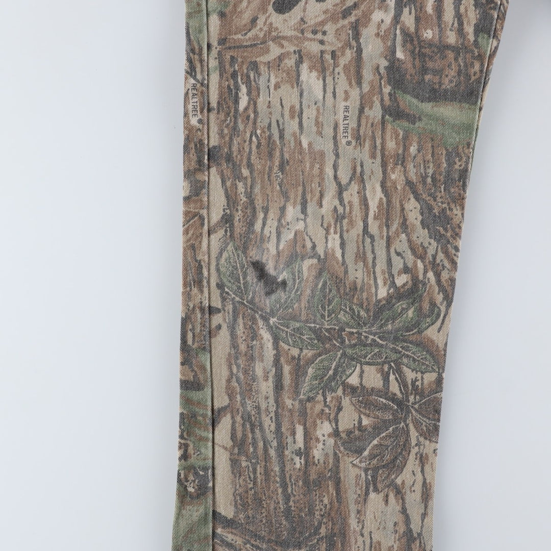 Realtree Camo Denim Pants Men's Size W35 unclear multicolor Vintage Second Hand