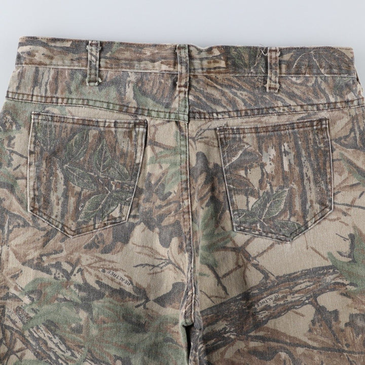Realtree Camo Denim Pants Men's Size W35 unclear multicolor Vintage Second Hand