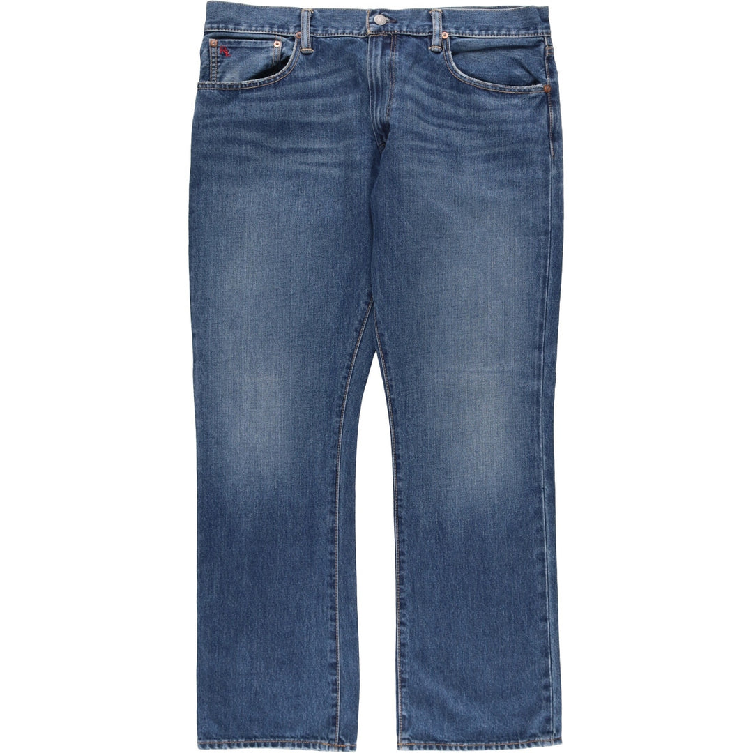 Vintage Ralph Lauren Polo Ralph Lauren men's tapered denim pants, size W37. cotton blue type Vintage Second Hand