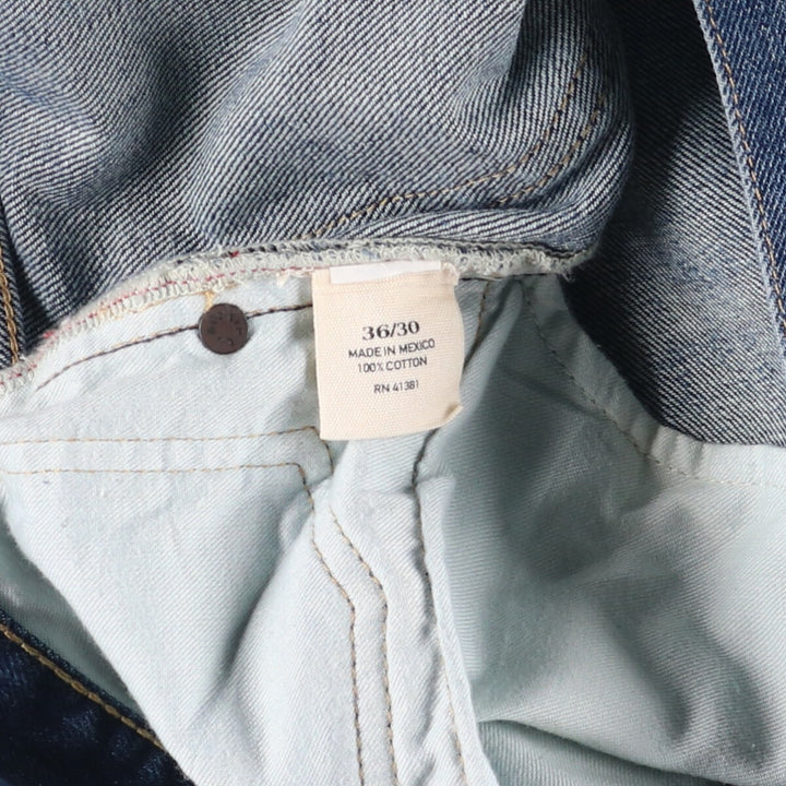 Vintage Ralph Lauren Polo Ralph Lauren men's tapered denim pants, size W37. cotton blue type Vintage Second Hand