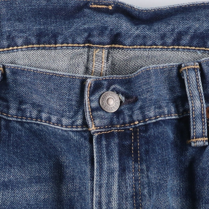 Vintage Ralph Lauren Polo Ralph Lauren men's tapered denim pants, size W37. cotton blue type Vintage Second Hand