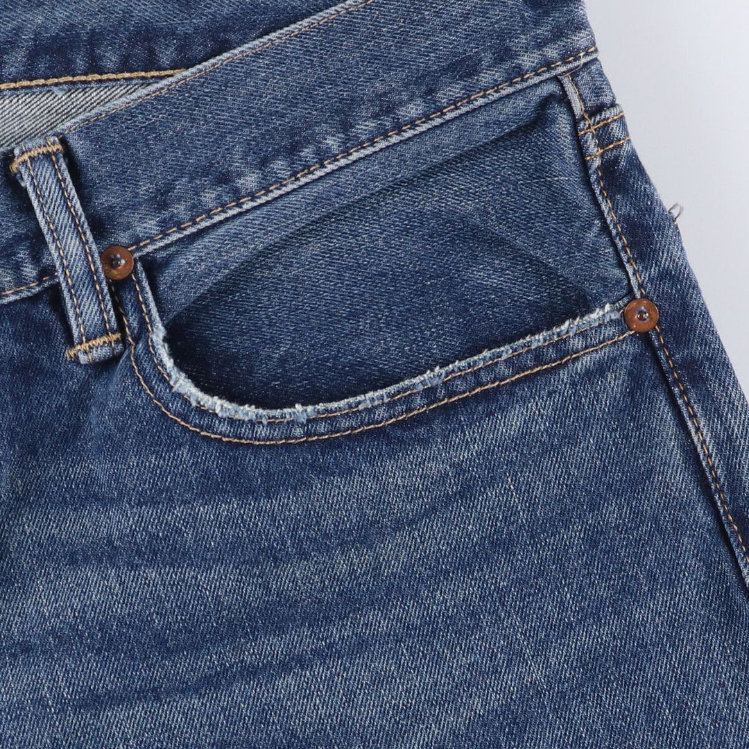 Vintage Ralph Lauren Polo Ralph Lauren men's tapered denim pants, size W37. cotton blue type Vintage Second Hand