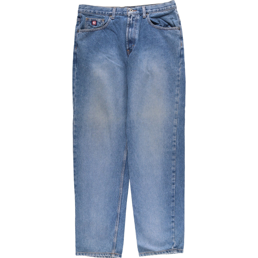Ralph Lauren CHAPS straight denim pants, men's size W34 cotton blue type Vintage Second Hand