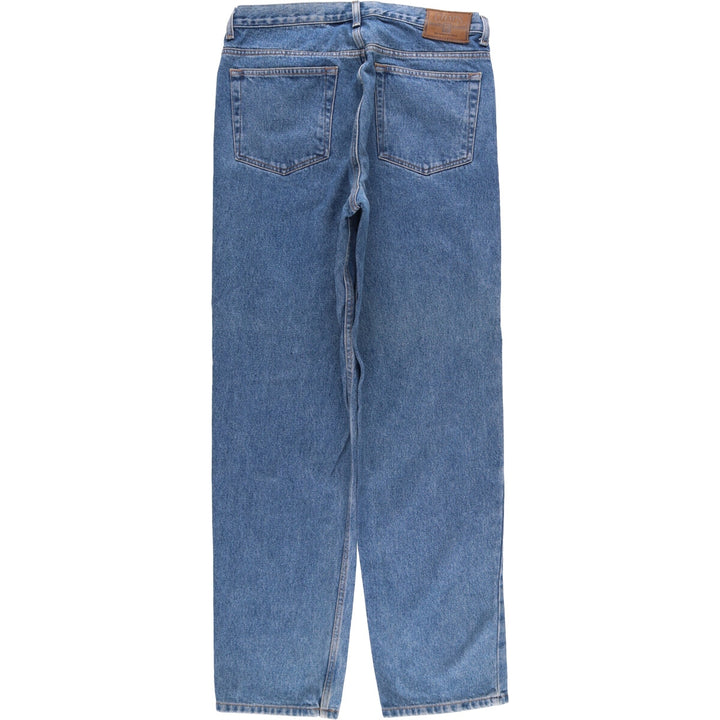 Ralph Lauren CHAPS straight denim pants, men's size W34 cotton blue type Vintage Second Hand