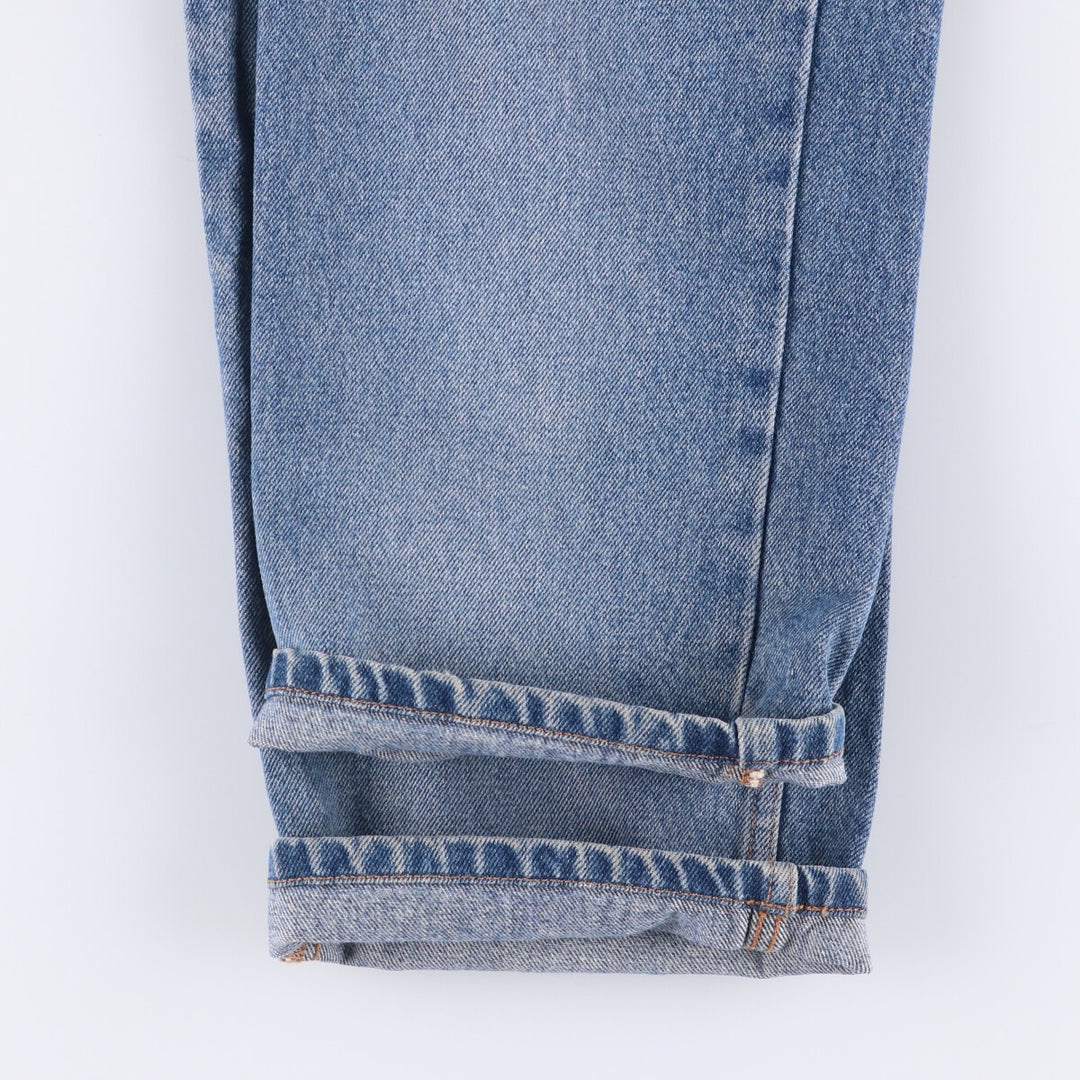 Ralph Lauren CHAPS straight denim pants, men's size W34 cotton blue type Vintage Second Hand