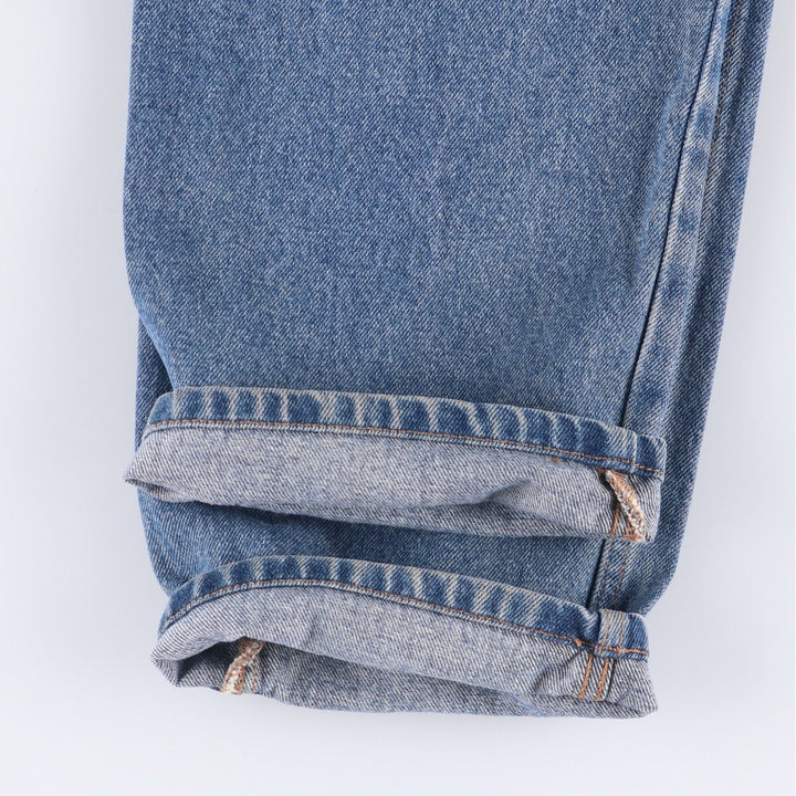 Ralph Lauren CHAPS straight denim pants, men's size W34 cotton blue type Vintage Second Hand
