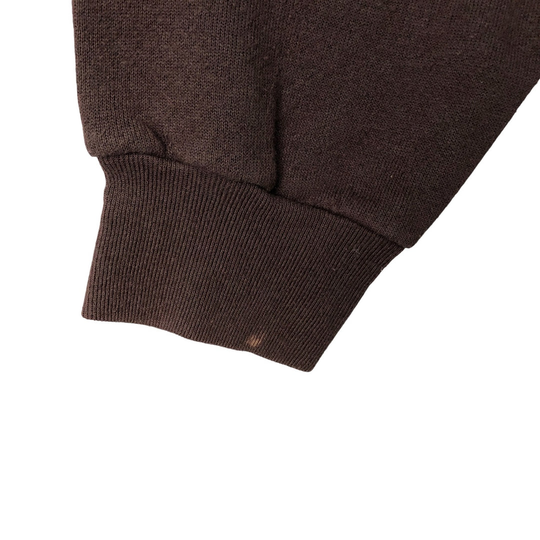 Vintage GFC SPORT plain blank sweatshirt, made in the USA, men's size XXL. cotton brown type Vintage Second Hand