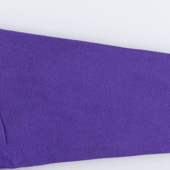 Vintage 1980'S Pannill plain blank sweatshirt, made in the USA, men's size L acrylic purple type Vintage Second Hand