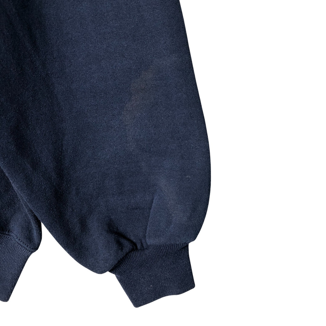 90'S Russell plain blank sweatshirt, sweatshirt, men's XL size, vintage cotton navy blue type Vintage Second Hand