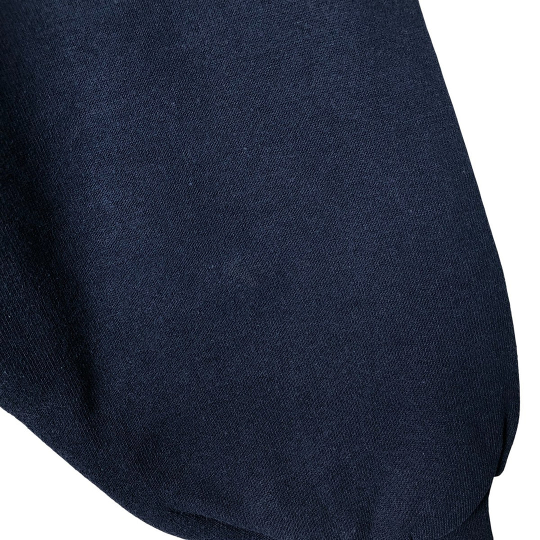 90'S Russell plain blank sweatshirt, sweatshirt, men's XL size, vintage cotton navy blue type Vintage Second Hand