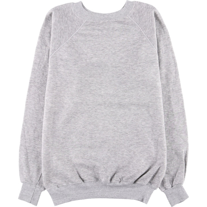 Vintage 90'S Hanes blank sweatshirt, made in the USA, men's size XXL cotton gray type Vintage Second Hand