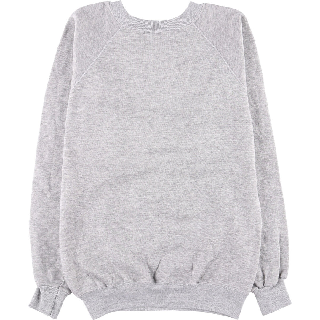 Vintage 90'S Hanes blank sweatshirt, made in the USA, men's size XXL cotton gray type Vintage Second Hand