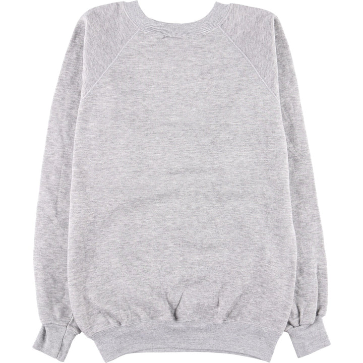 Vintage 90'S Hanes blank sweatshirt, made in the USA, men's size XXL cotton gray type Vintage Second Hand