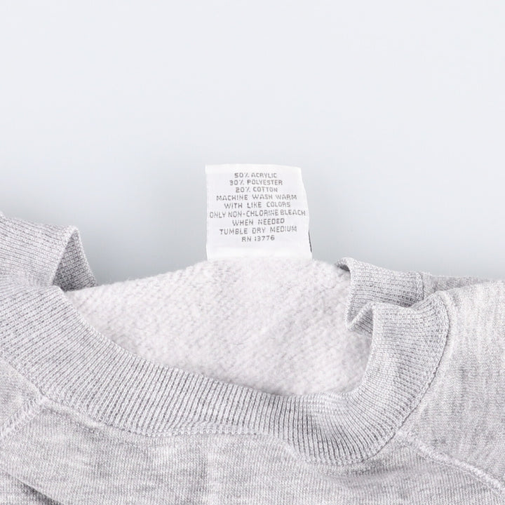 Vintage 90'S Hanes blank sweatshirt, made in the USA, men's size XXL cotton gray type Vintage Second Hand