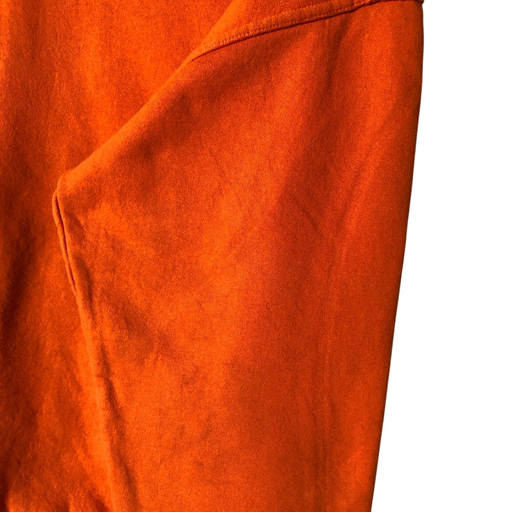 90'S Russell PLUMA plain blank sweatshirt, sweatshirt, men's XL size, vintage unclear orange type Vintage Second Hand