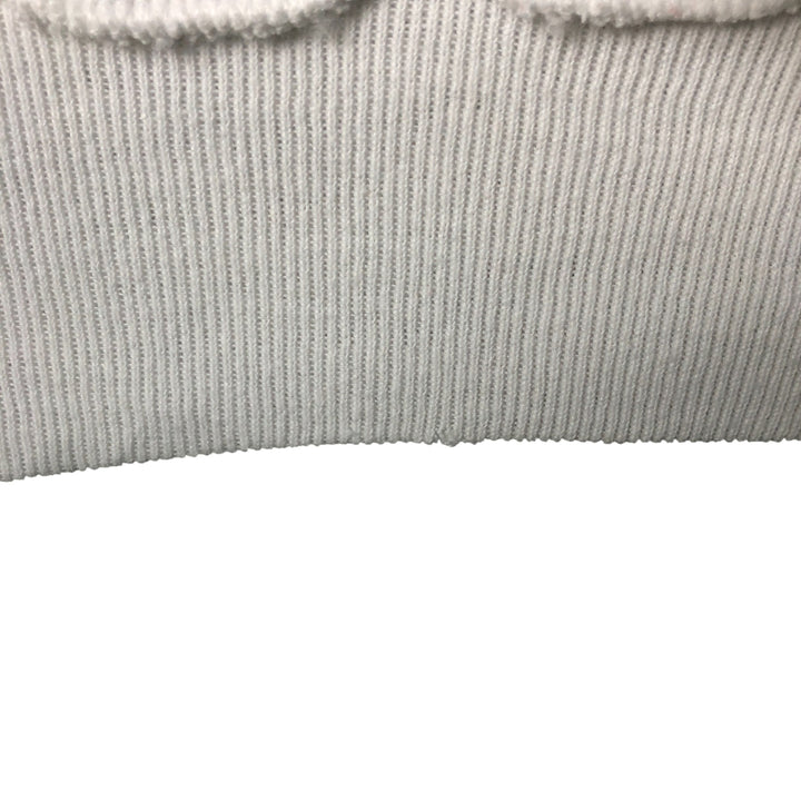 90'S Jerzees Plain Blank Sweatshirt Trainer Made in USA Men's XL Vintage cotton white type Vintage Second Hand