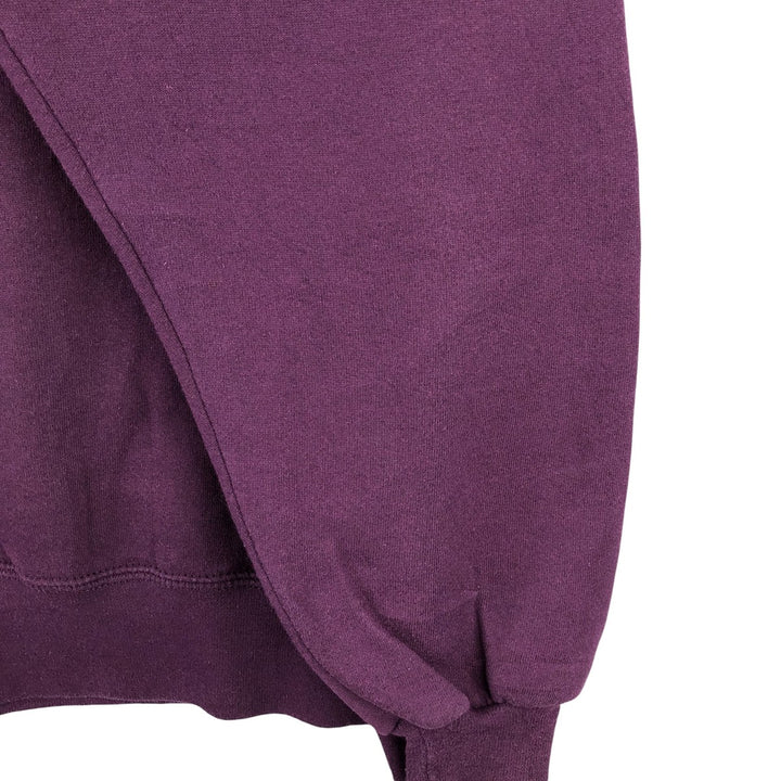 90'S Jerzees Plain Blank Sweatshirt Trainer Made in USA Men's Size L Vintage cotton purple type Vintage Second Hand