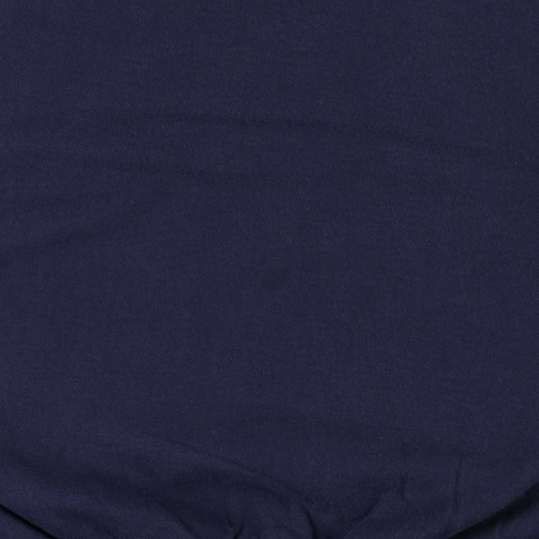 Vintage 90'S Lands' End plain blank sweatshirt, made in the USA, men's size XL cotton navy blue type Vintage Second Hand
