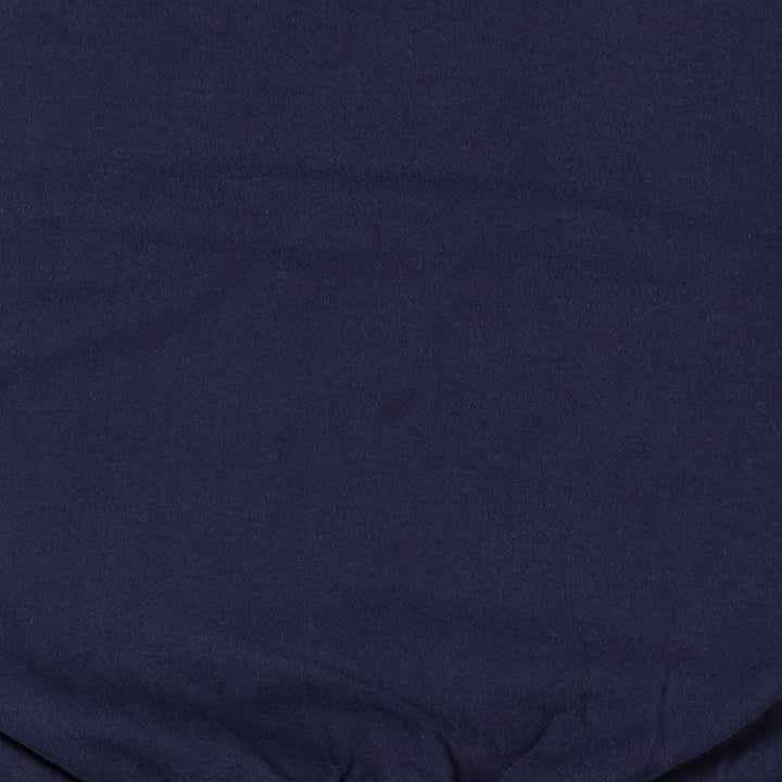 Vintage 90'S Lands' End plain blank sweatshirt, made in the USA, men's size XL cotton navy blue type Vintage Second Hand