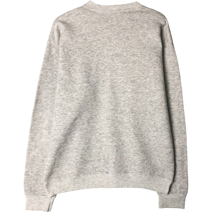 Vintage 90'S RIDERS plain blank sweatshirt, made in the USA, size M, men's. unclear pale white type Vintage Second Hand