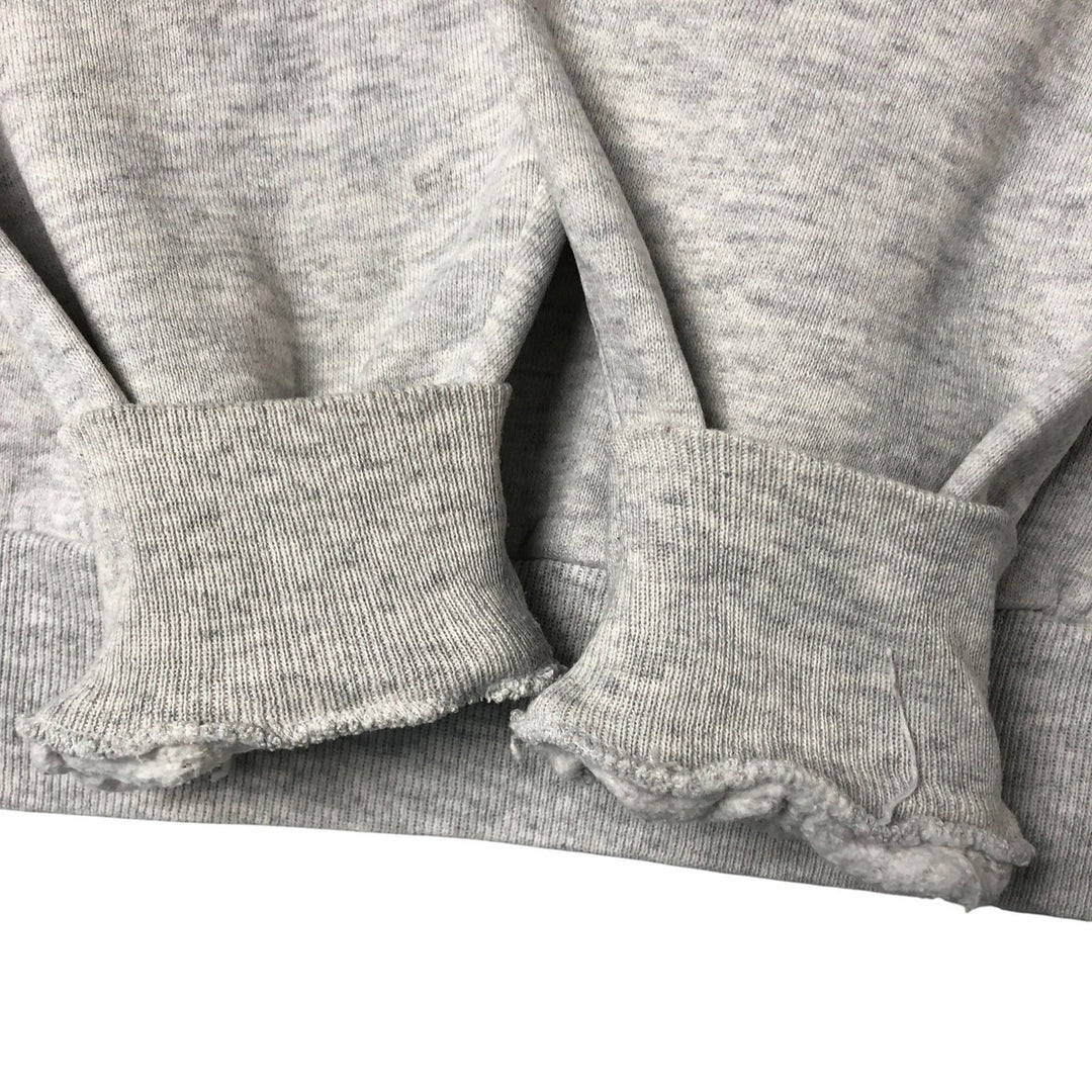 90'S Jerzees Plain Blank Sweatshirt Trainer Made in USA Men's XL Vintage cotton pale white type Vintage Second Hand