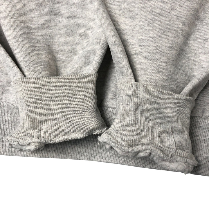 90'S Jerzees Plain Blank Sweatshirt Trainer Made in USA Men's XL Vintage cotton pale white type Vintage Second Hand